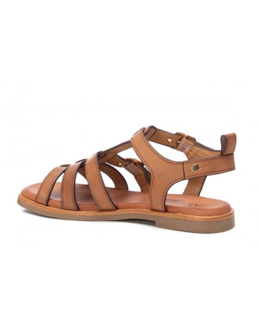 SANDALIA SRA 161398 PIEL CAMEL