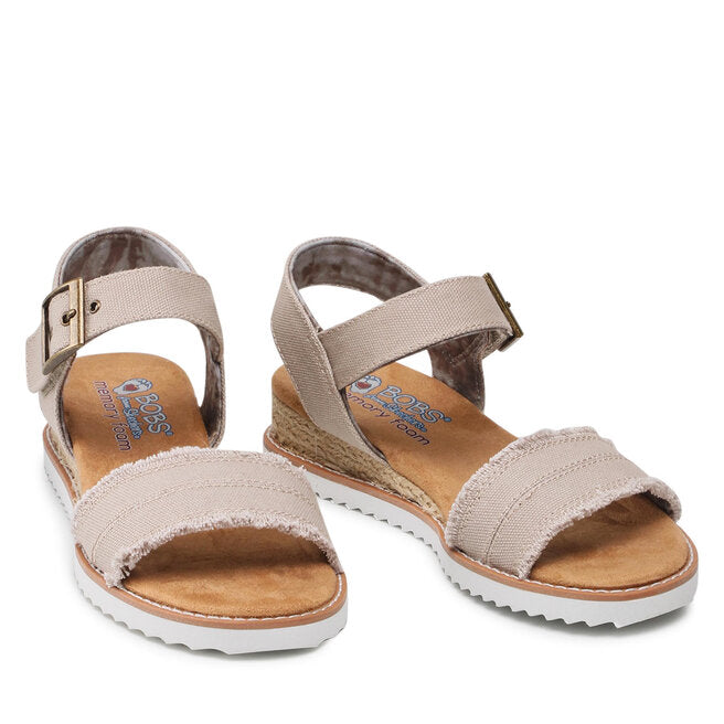 SKECHERS SANDALIA 113541 KISS-ADOBE PRINCESS TAUPE