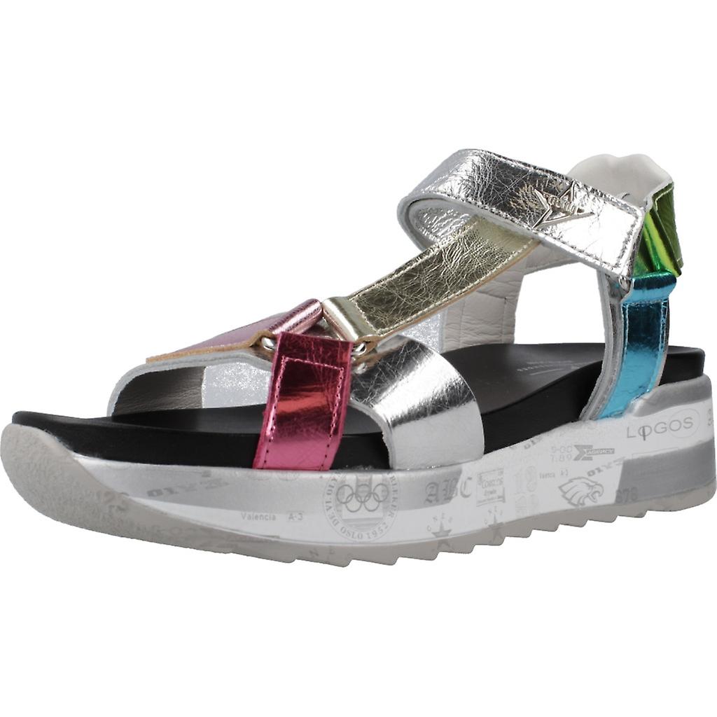 SANDALIA C-1316 METAL MULTICOLOR