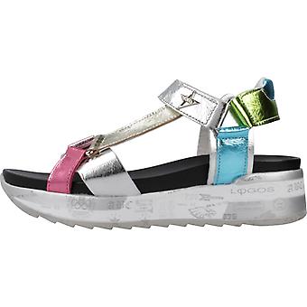 SANDALIA C-1316 METAL MULTICOLOR