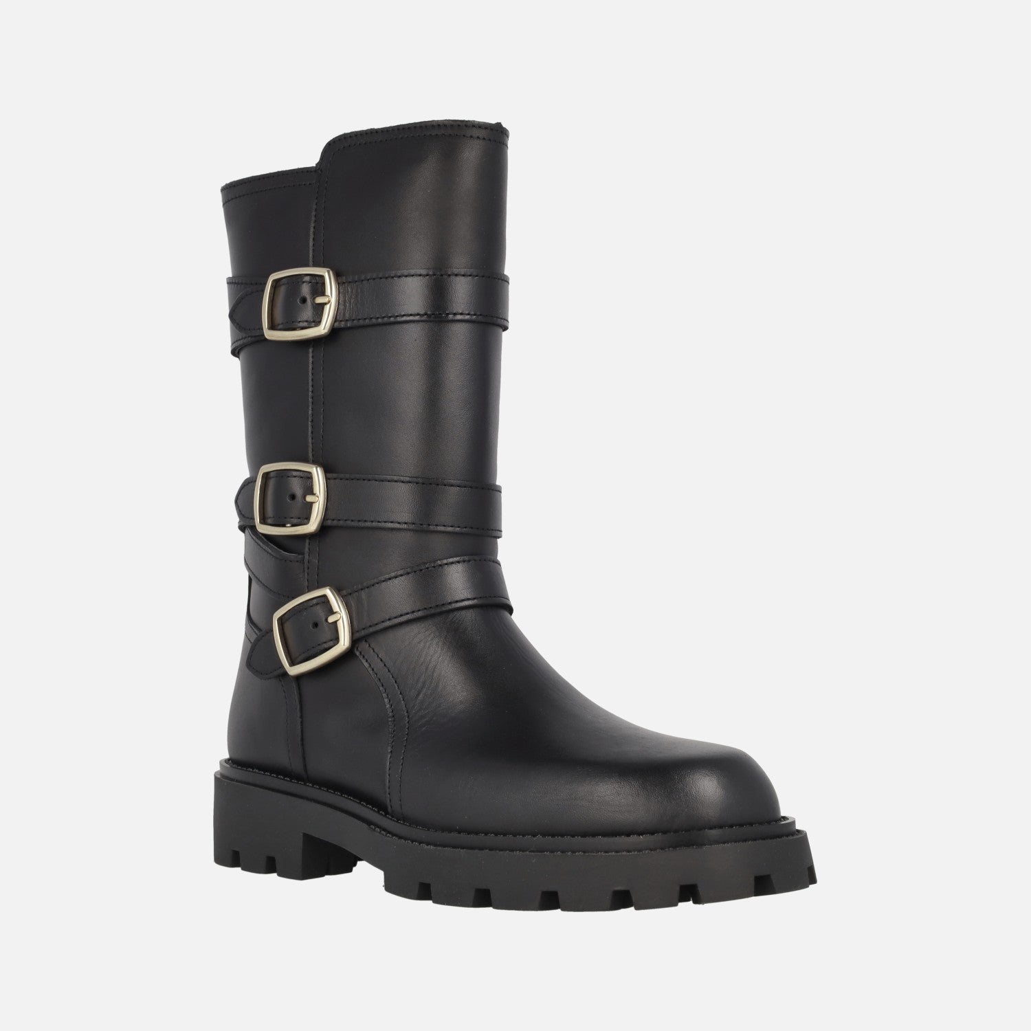 BOTA 53091 BIKER BECERRO NEGRO