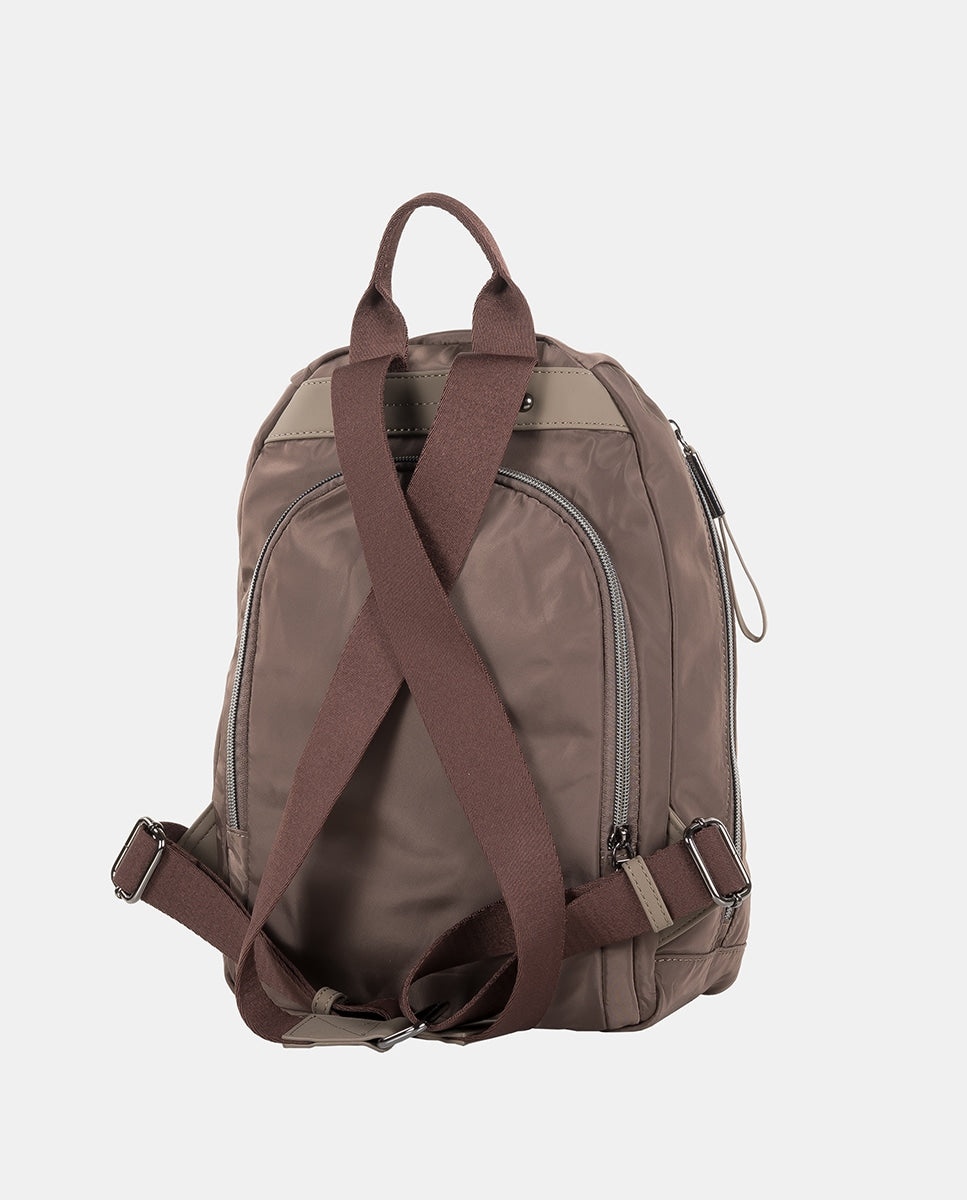 MOCHILA 241263 ANTIRROBO TAUPE