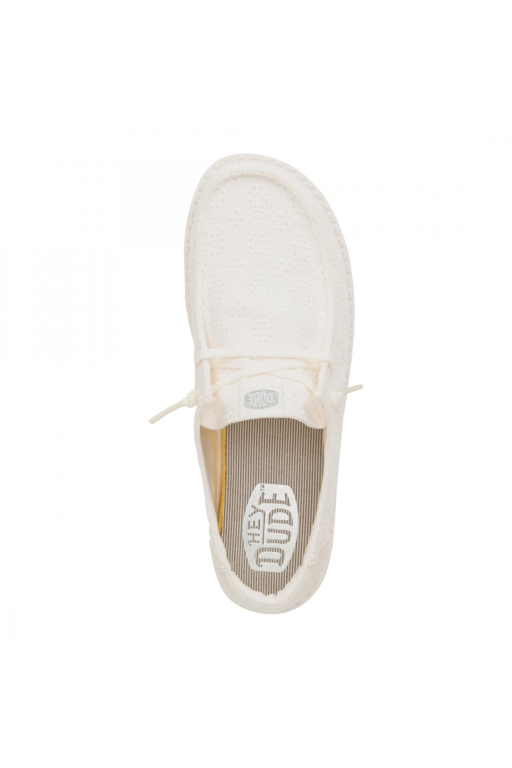 ZAPATO WENDY EYELET LACE BLANCO