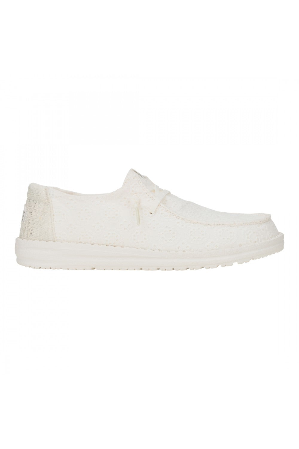 ZAPATO WENDY EYELET LACE BLANCO