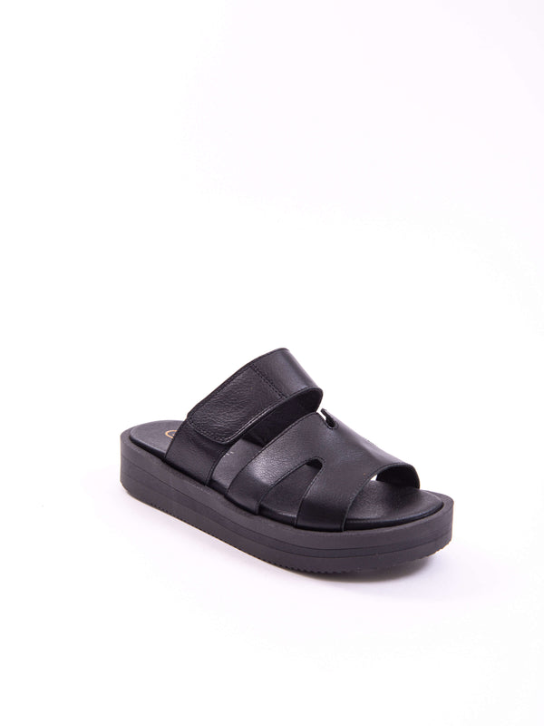 SANDALIA HEE 24310 PIEL NEGRA