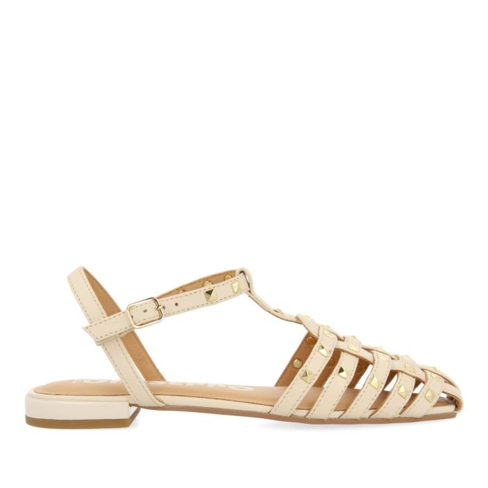 SANDALIA CANGREJERA 72054 OFF WHITE