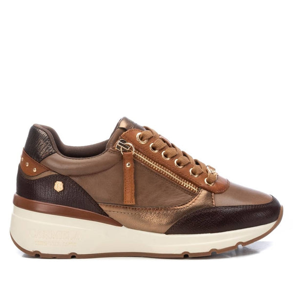 DEPORTIVA 161825 SRA PIEL MARRON