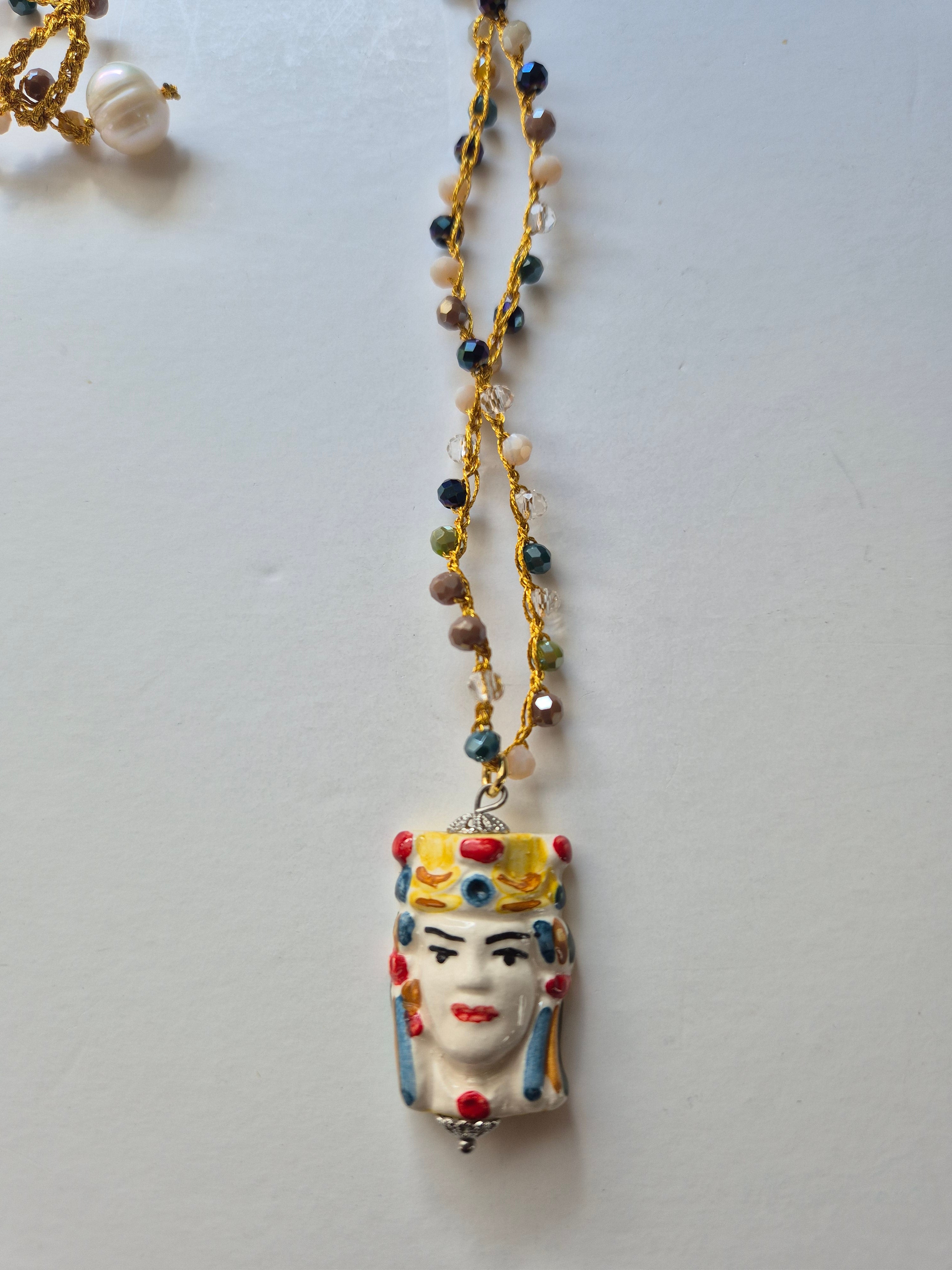 COLLAR CERÁMICA SICILIANA LACIO