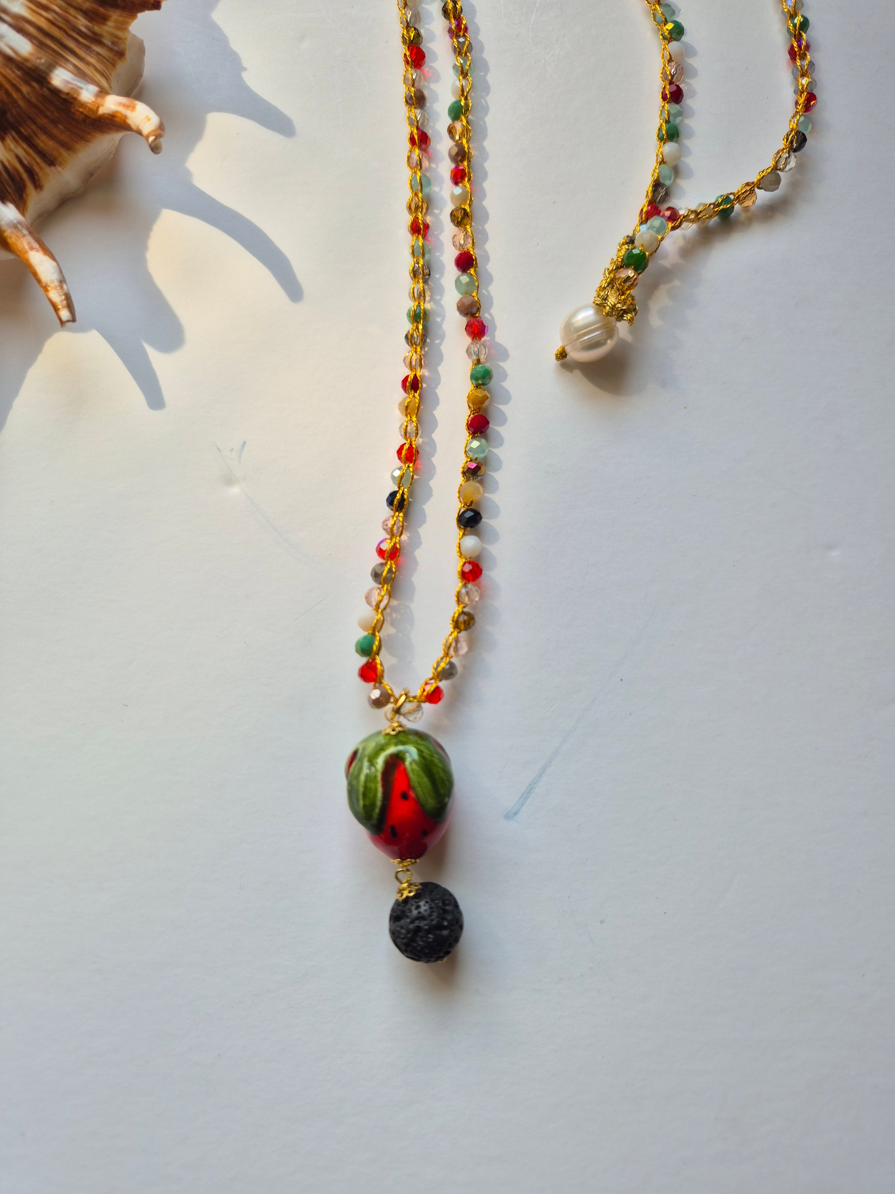 COLLAR CERÁMICA SICILIANA MONTECHIARO