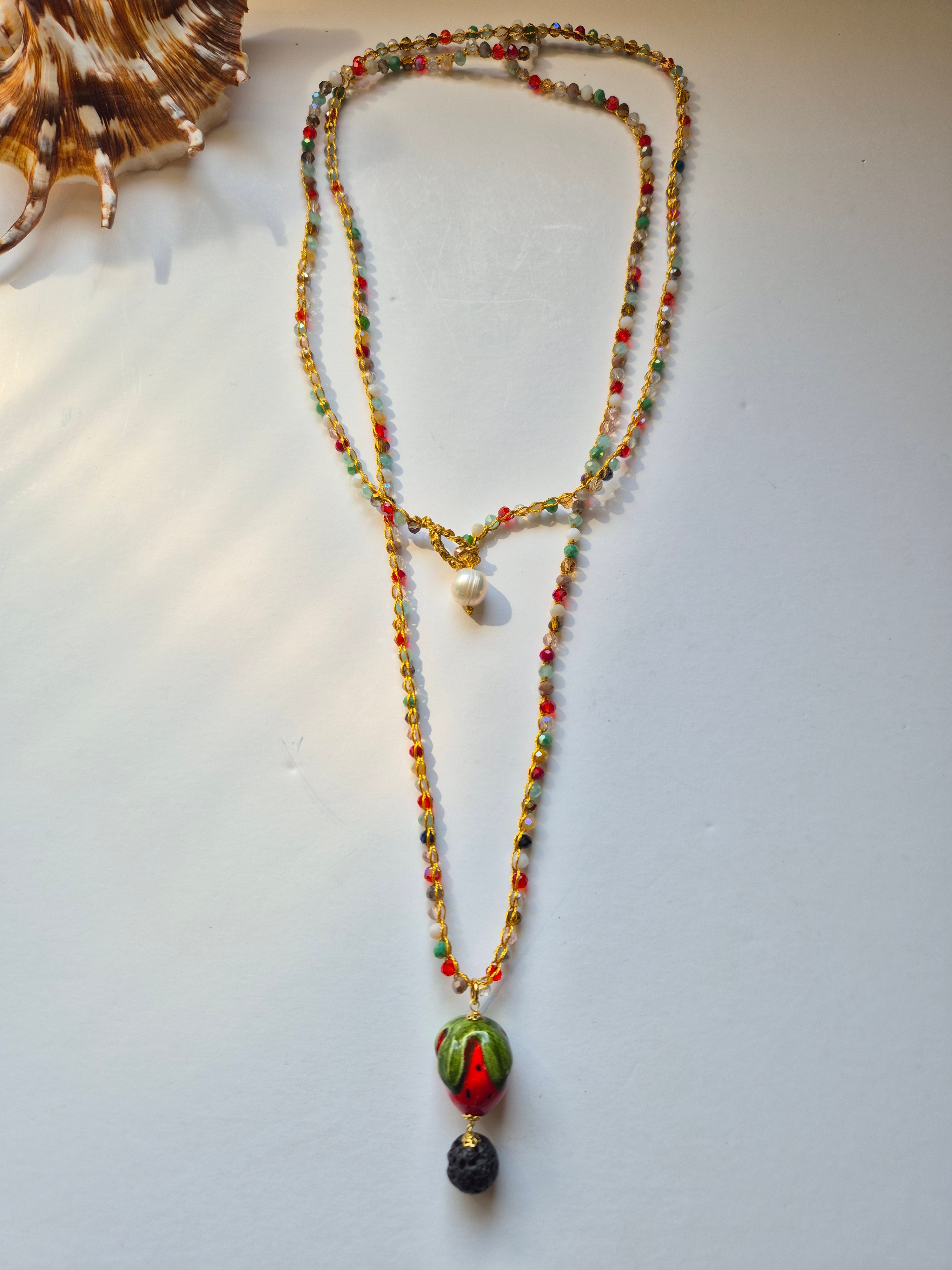COLLAR CERÁMICA SICILIANA MONTECHIARO