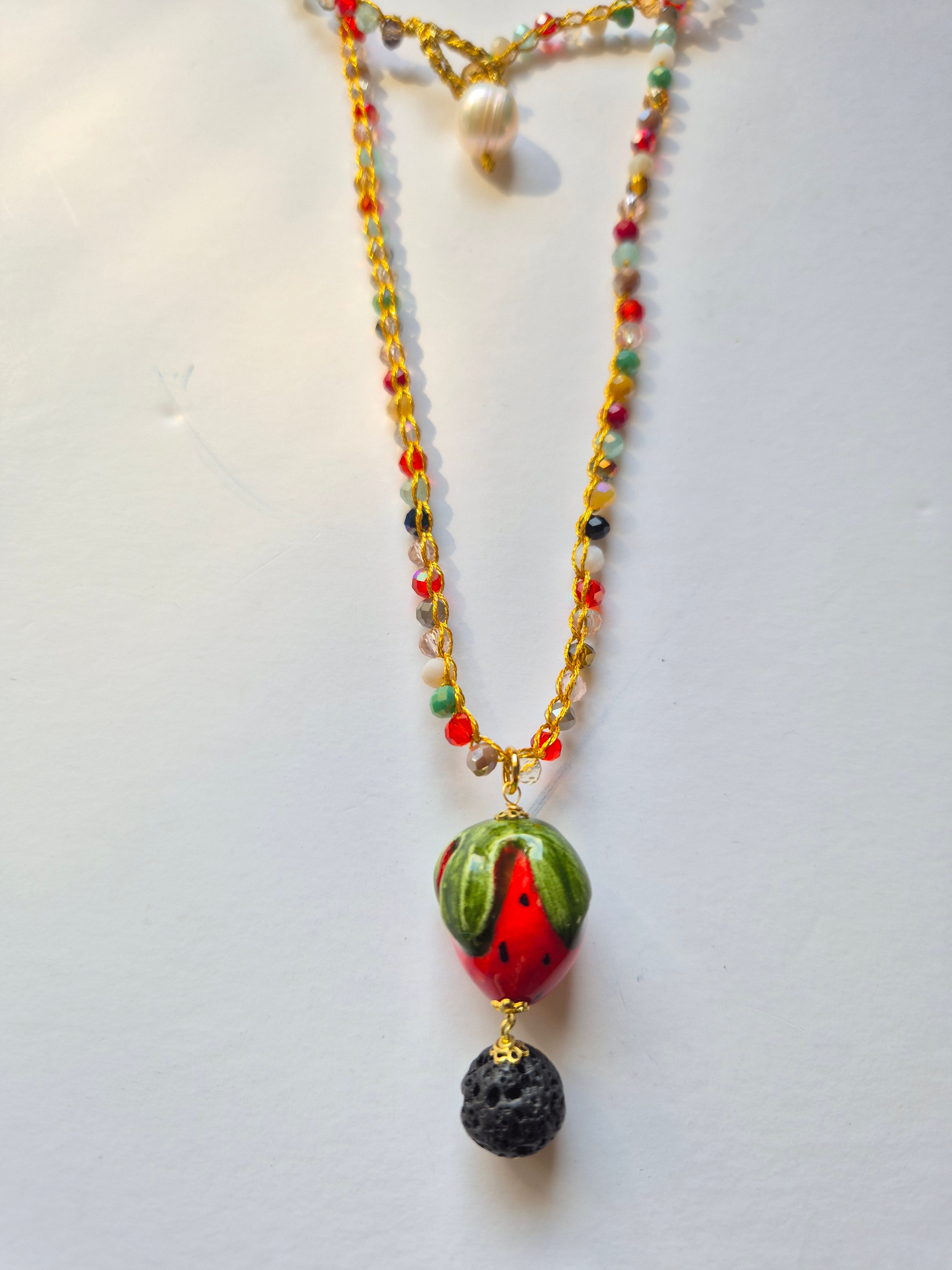 COLLAR CERÁMICA SICILIANA MONTECHIARO